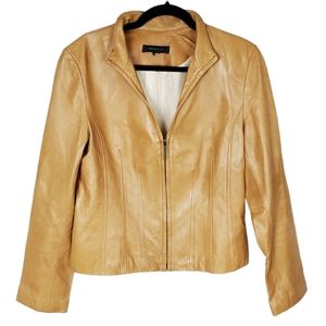 VINTAGE SIENA STUDIO Leather Jacket Size 12